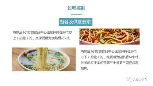 餐飲服務食品安全操作規范